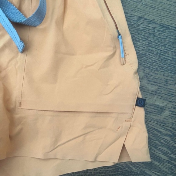 LULULEMON Lab Kosaten Shorts Orange women’s size 2 - Picture 8 of 10